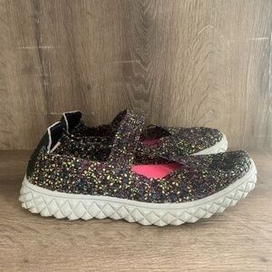 TMA Eyes Multi-Colored Slip On Shoes sz 40/7